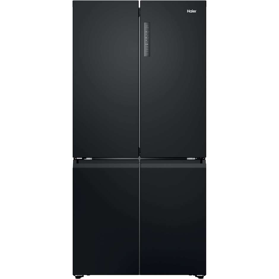 Haier HCR39F19ENPT Frigorifero Side-by-side Capacita 646 Lt Classe E Colore Nero