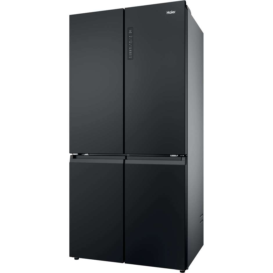Haier HCR39F19ENPT Frigorifero Side-by-side Capacita 646 Lt Classe E Colore Nero