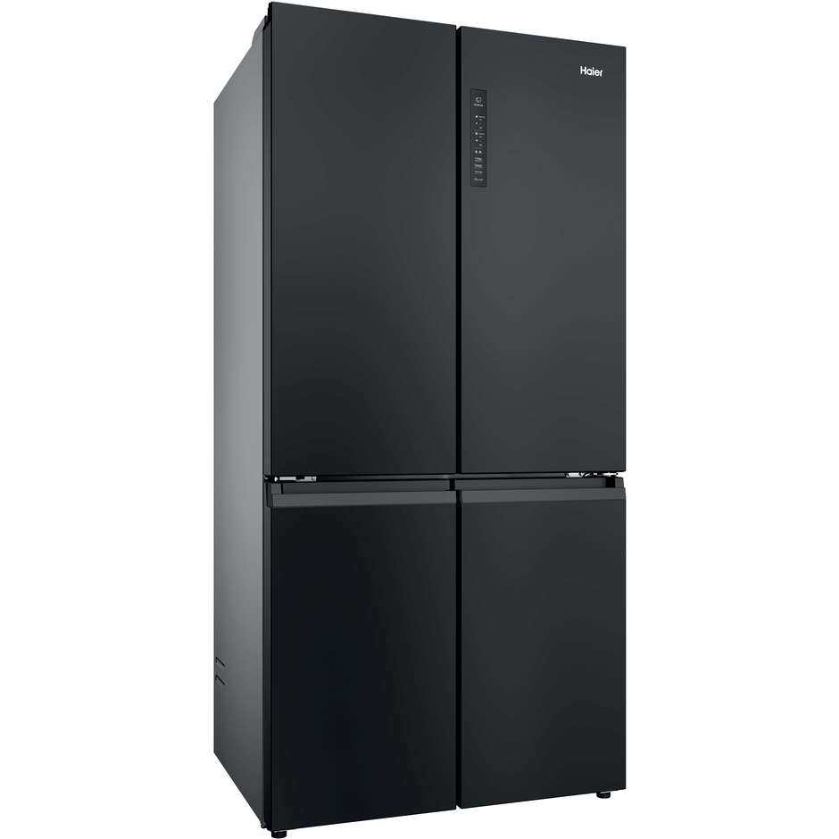 Haier HCR39F19ENPT Frigorifero Side-by-side Capacita 646 Lt Classe E Colore Nero