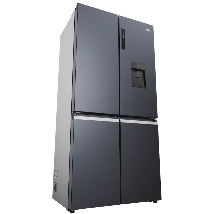Haier HCR5919EHM Frigorifero Side by Side Americano 528 Litri Classe E Nero