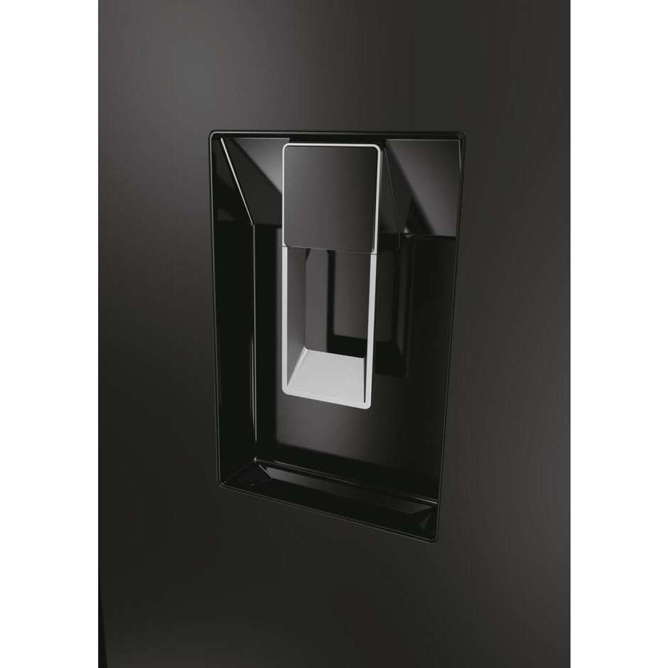 Haier HCR7818DWPT Frigorifero side-by-side Capacita 467 Lt Classe D Colore Nero