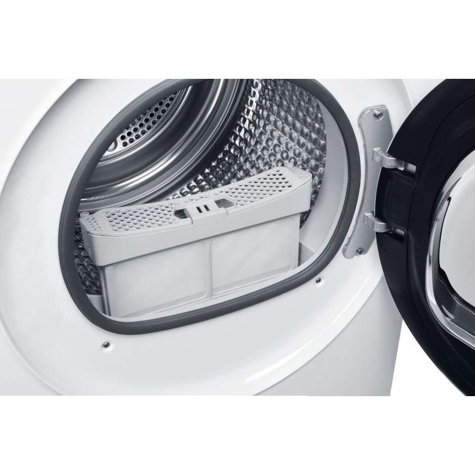 Haier HD100-A297 Asciugatrice a Pompa di Calore Capacità 10 Kg Classe A++ colore bianco