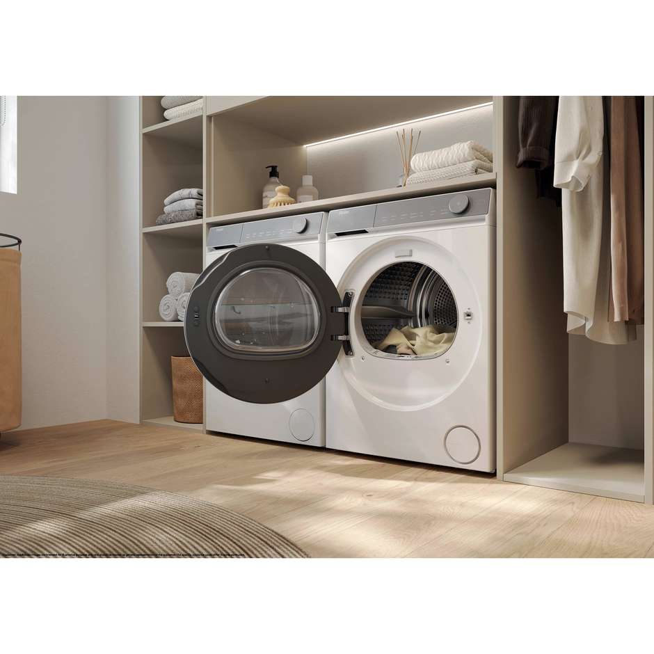 Haier HD90-A367U1-IT Asciugatrice a Pompa di Calore 9 kg Classe A++ Bianco