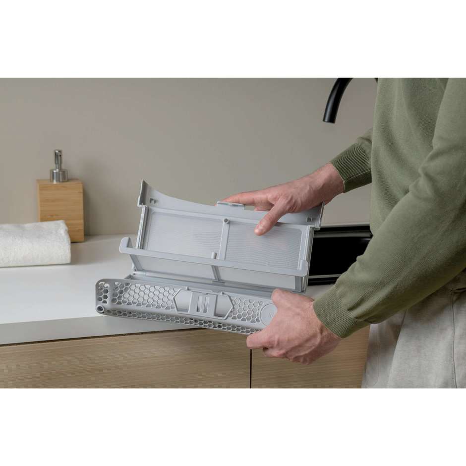 Haier HD90-A367U1-IT Asciugatrice a Pompa di Calore 9 kg Classe A++ Bianco