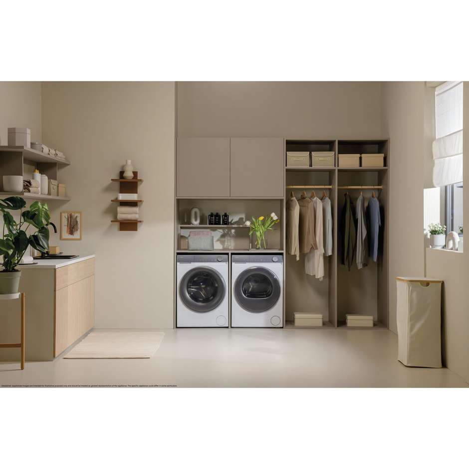 Haier HD90-A367U1-IT Asciugatrice Carica frontale Capacita 9 Kg Classe A Colore Bianco