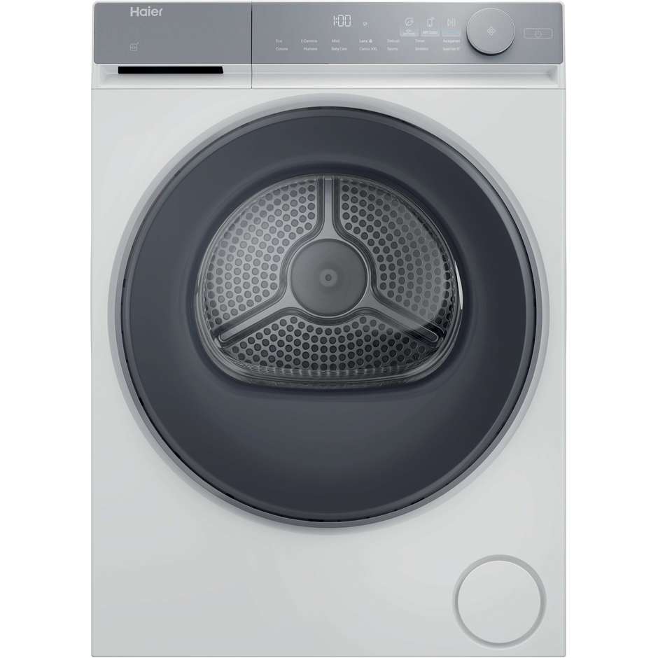 Haier HD90-A367U1-IT X Series 7 asciugatrice a pompa di calore 9 kg, classe A