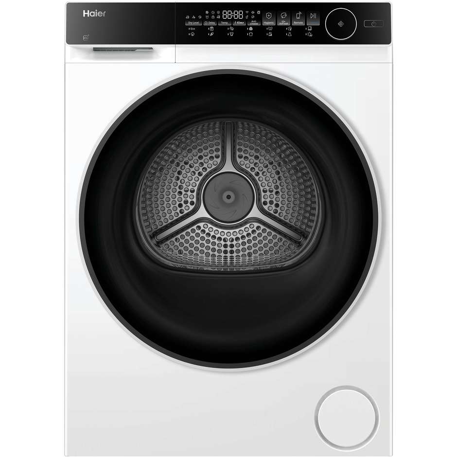 Haier HD90-C367LU1-S asciugatrice a pompa di calore 9 kg, classe C, Wi-Fi e hOn