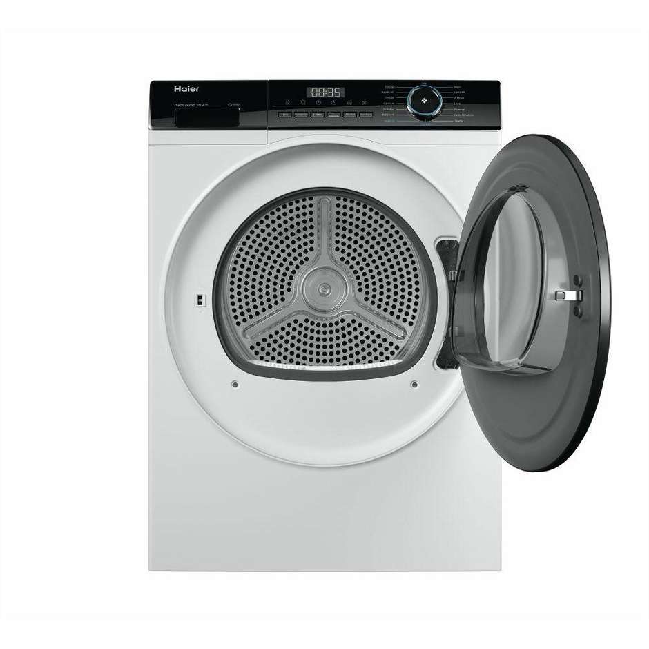 Haier HD90A3939 Asciugatrice A Pompa di calore Capacita 9 Kg Classe A+++ Colore Bianco