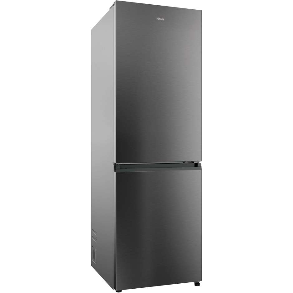 Haier HDPR1618ANPD Frigorifero Combinato Libera installazione Capacita 355 Lt Classe A Colore Acciaio inox