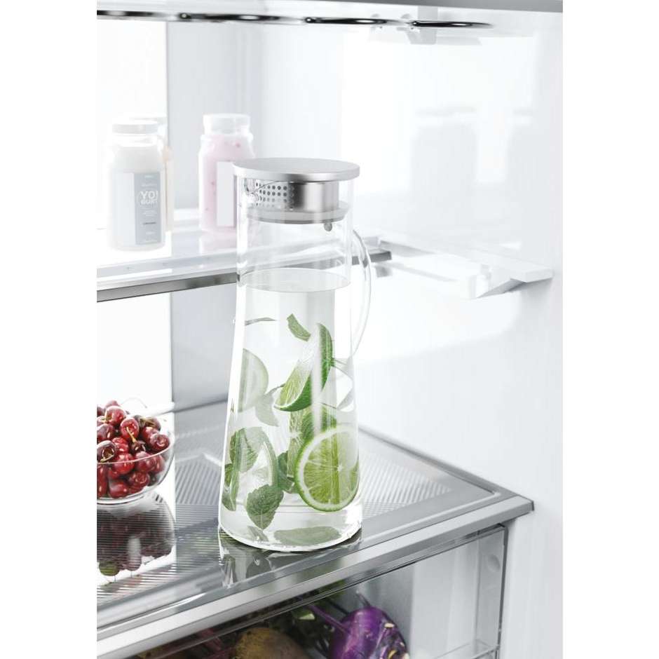 Haier HDPW7620ANPK Frigorifero Combinato 409 Litri Classe A Acciaio Inox