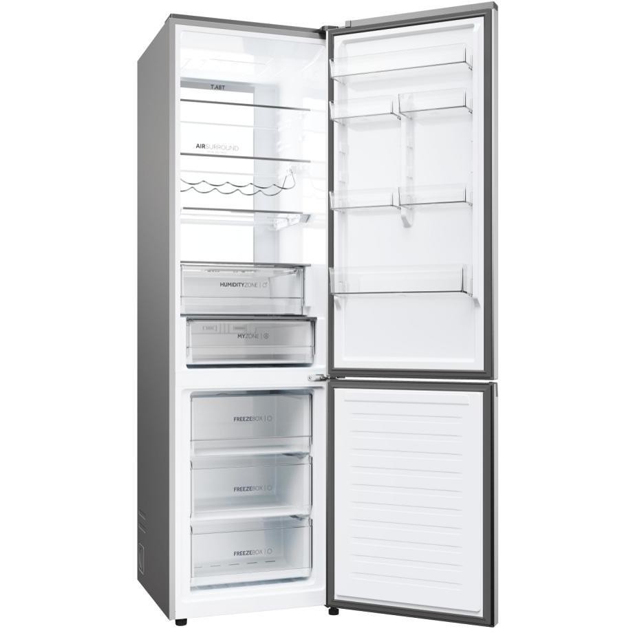 Haier HDPW7620ANPK Frigorifero combinato No Frost 409 L classe A inox