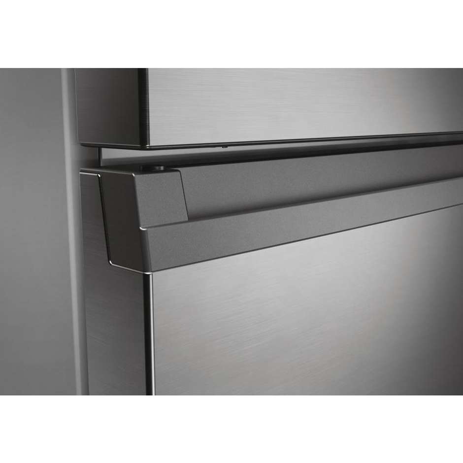 Haier HDPW7620ANPK Frigorifero combinato No Frost 409 L classe A inox