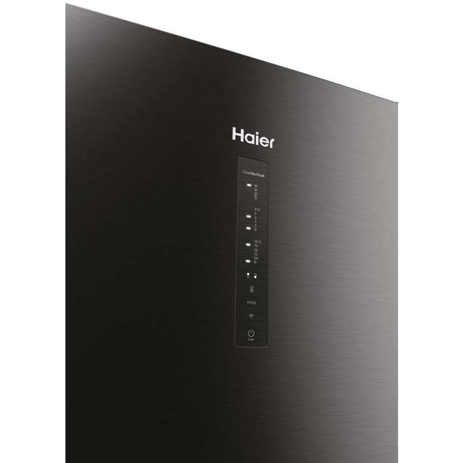 Haier HDW5620CNP Frigorifero Combinato Capacita 377 Lt Classe C Colore Argento