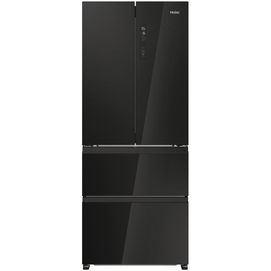 Haier HFR3718ENGB Frigorifero Side by Side Americano 402 Litri Classe E Nero