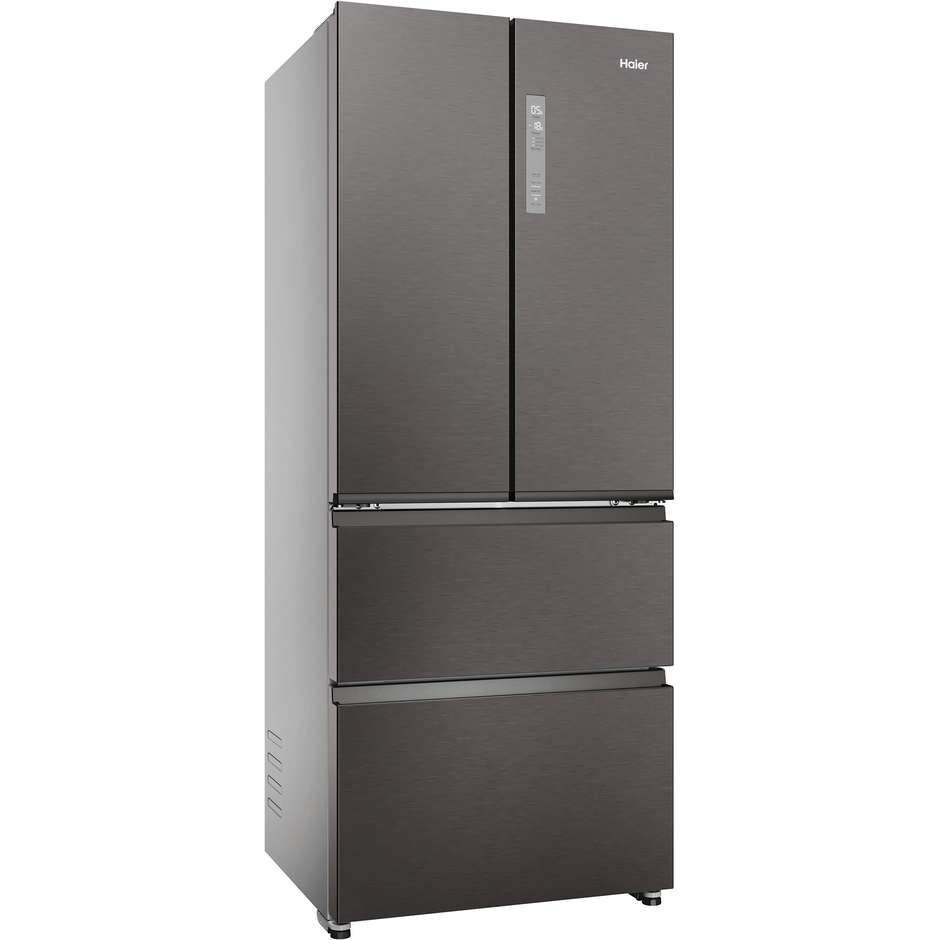 Haier HFR3718ENMD Frigorifero Combinato No Frost 402 L 4 Porte Inox