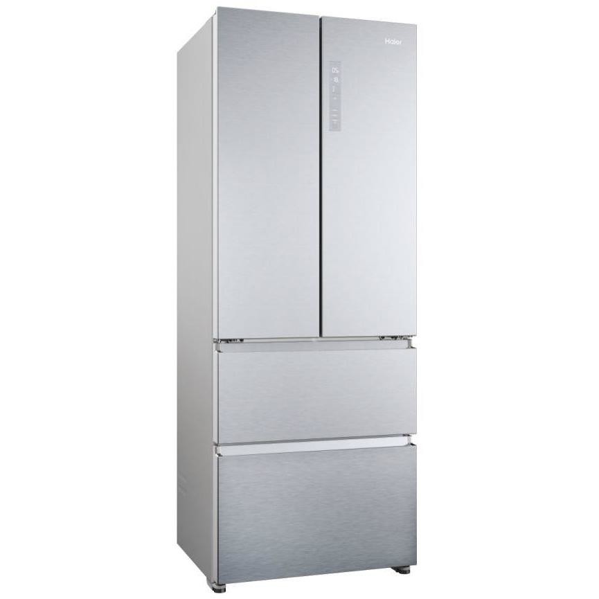 Haier HFR5719ENMG Frigorifero side-by-side Libera installazione Capacita 446 Lt Classe E Colore Argento