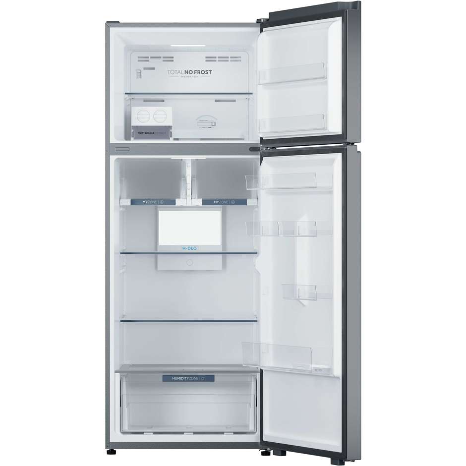 Haier HPR5718ENMX Frigorifero Doppia porta Capacita 464 Lt Classe E Colore Acciaio inox