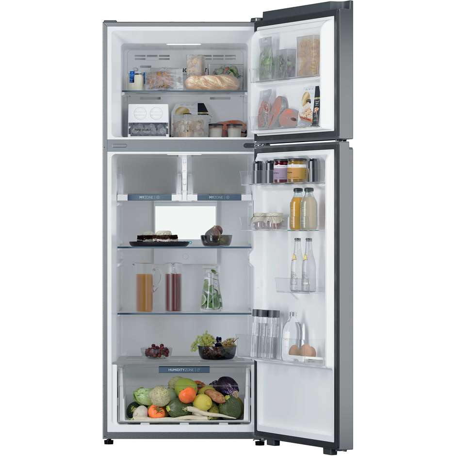 Haier HPR5718ENMX Frigorifero Doppia porta Capacita 464 Lt Classe E Colore Acciaio inox