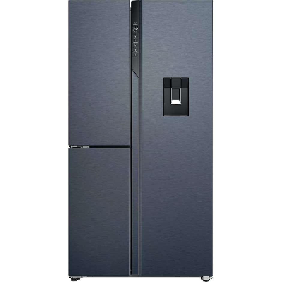 Haier HSPR79F18EWMB Frigorifero Side By Side Capacita 573 Lt Classe E Colore Nero