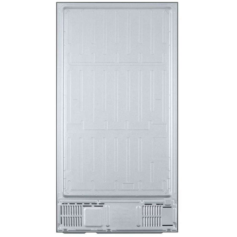 Haier HSR3918ENP Frigorifero Side-by-side Libera installazione Capacità 528 Lt Classe E Colore Argento