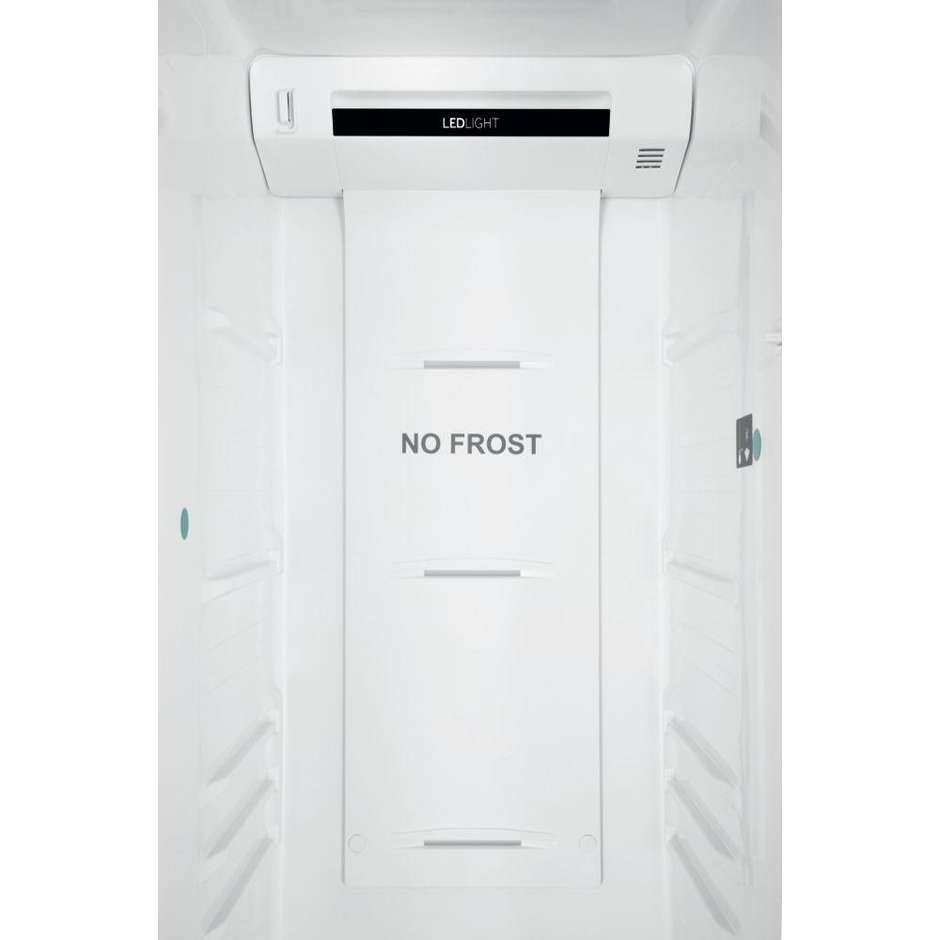 Haier HSR3918ENPG frigorifero Side by Side No Frost 528 L, Inverter, classe E, argento
