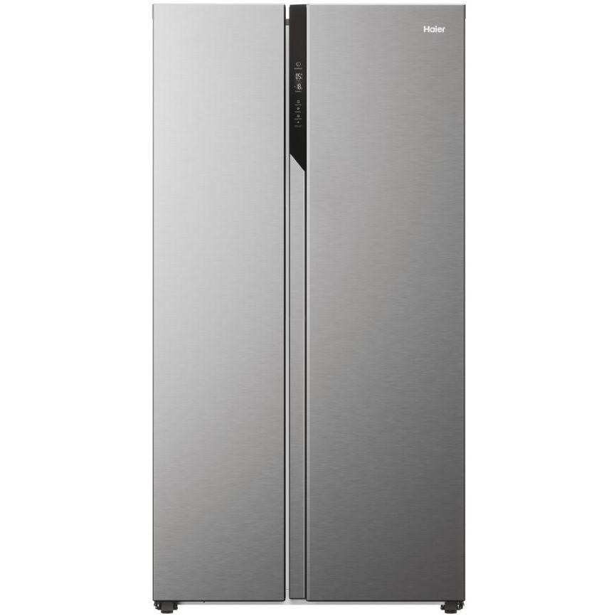 Haier HSR5918DNMP Frigorifero side-by-side Capacita 528 Lt Classe D Colore Acciaio inox