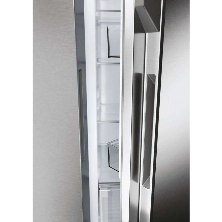 Haier HSR5918DNMP Frigorifero side-by-side Capacita 528 Lt Classe D Colore Acciaio inox