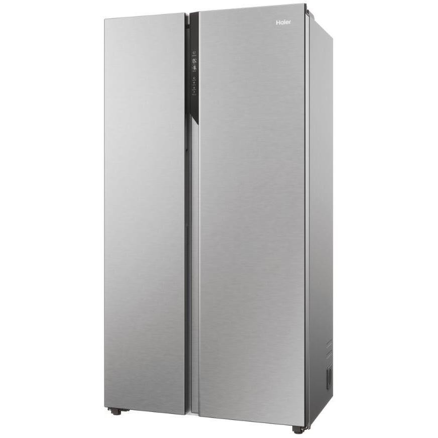 Haier HSR5918DNMP Frigorifero side-by-side Capacità 528 Lt Classe D Colore Acciaio inox