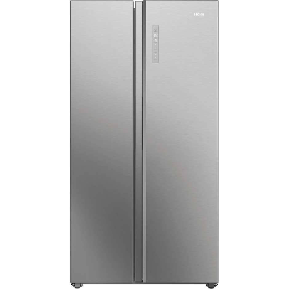 Haier HSW79F18ANMM Frigorifero side-by-side Incasso Capacita 611 Lt Classe A Colore Acciaio inox