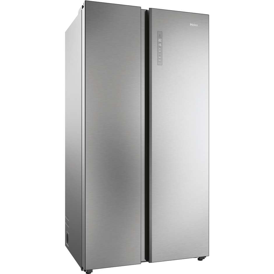 Haier HSW79F18ANMM Frigorifero side-by-side Incasso Capacita 611 Lt Classe A Colore Acciaio inox
