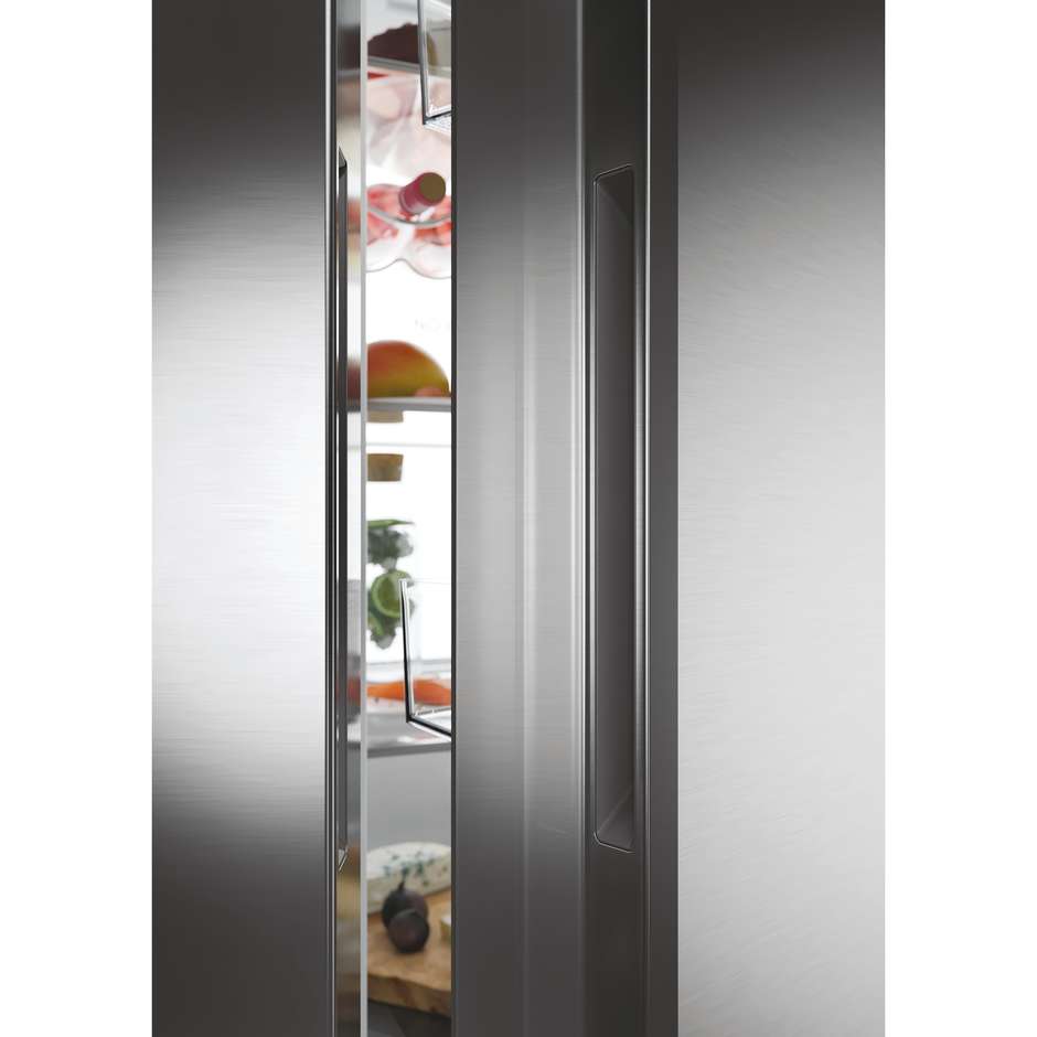 Haier HSW79F18ANMM Frigorifero side-by-side Incasso Capacita 611 Lt Classe A Colore Acciaio inox