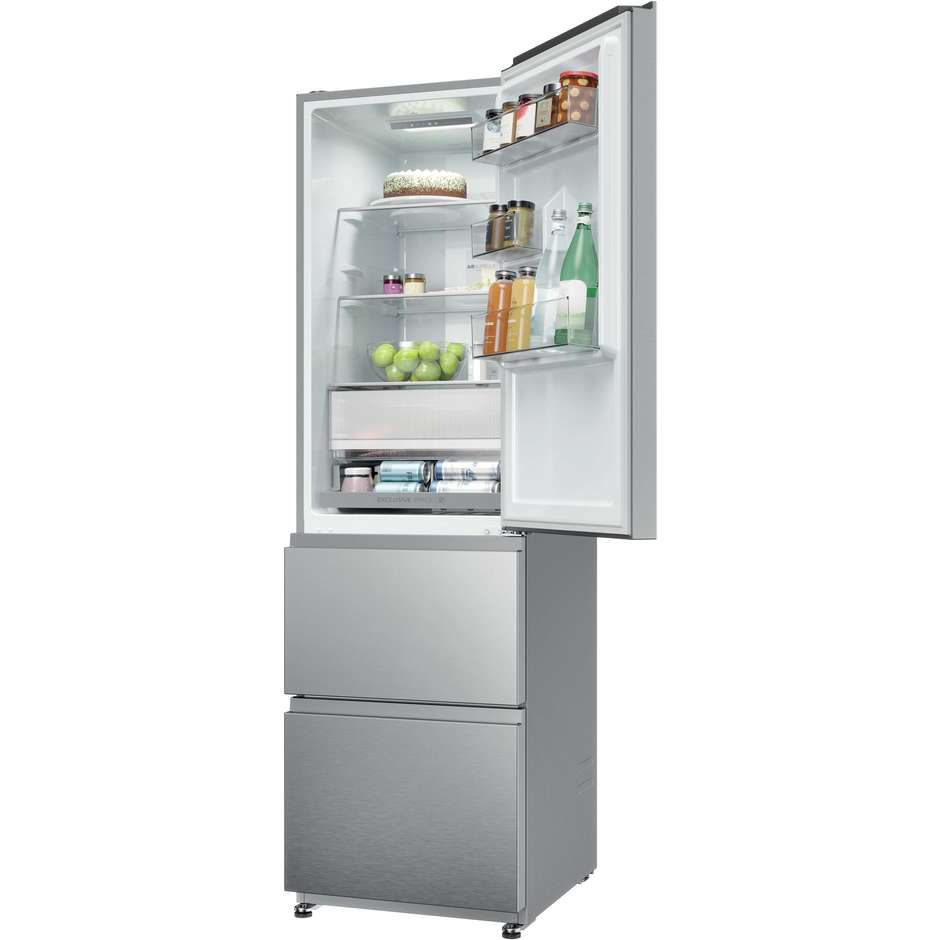 Haier HTR3518ENMX frigorifero a 3 porte No Frost, 303 L, classe E