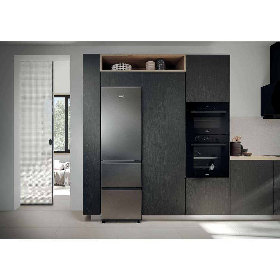 Haier HTR3518ENMX frigorifero a 3 porte No Frost, 303 L, classe E