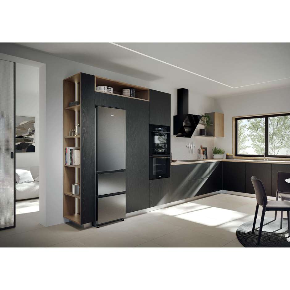 Haier HTR3518ENMX frigorifero a 3 porte No Frost, 303 L, classe E