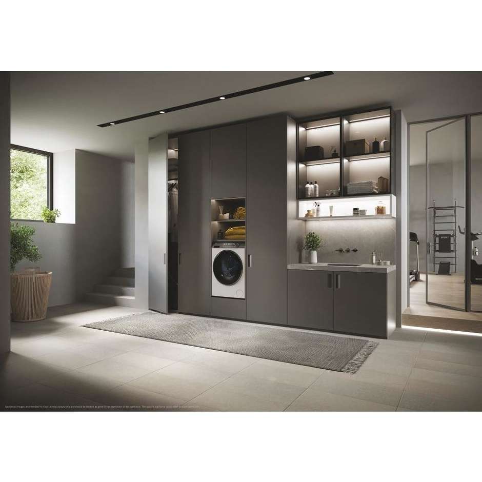 HAIER HW100-B14979EUIT Lavatrice Carica frontale 60 cm 10 kg 1400 Giri/min Motore Inverter Vapore Classe A