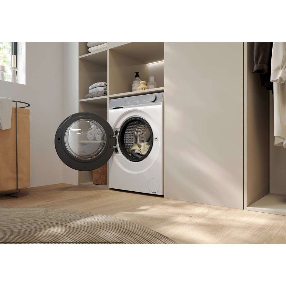 HAIER HW100B14367UIT Lavatrice Carica frontale 60 cm 10 kg 1400 Giri/min Motore Inverter Vapore Classe A