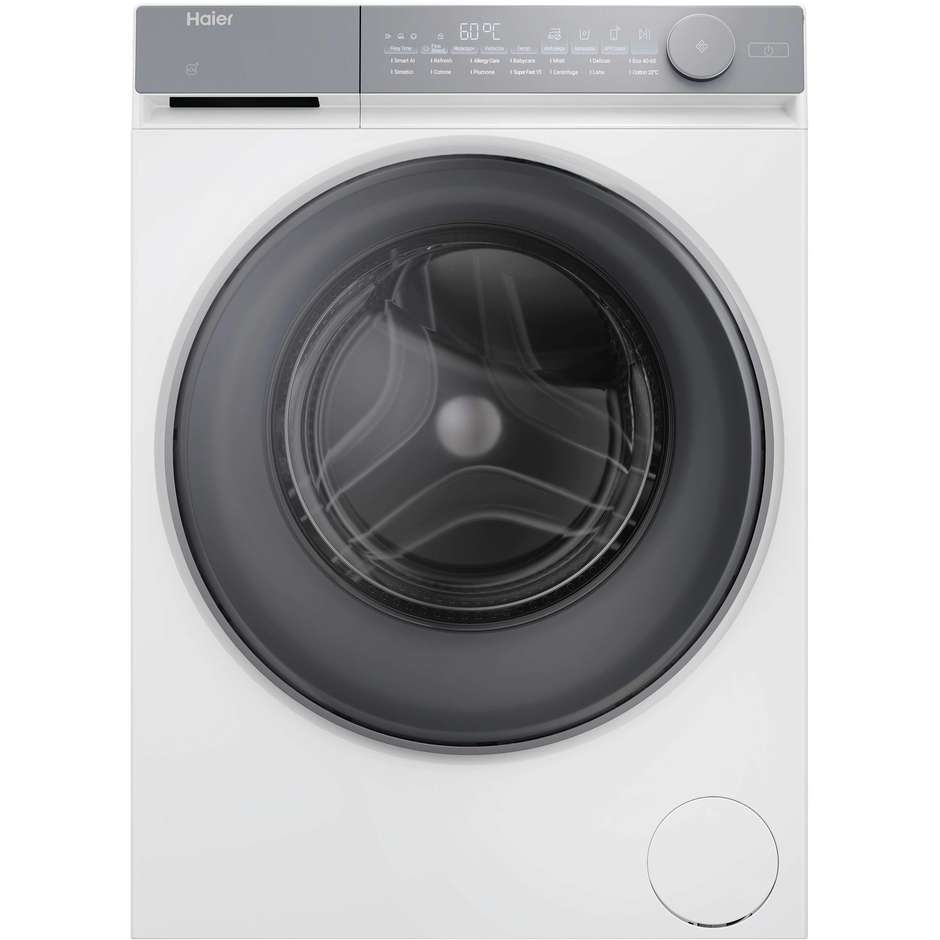 Haier HW100B14367UIT Lavatrice Carica frontale Capacita 10 Kg 1400 Giri/min Classe Colore Bianco