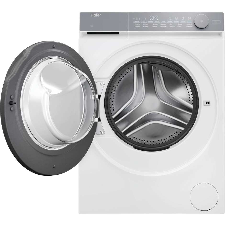 Haier HW100B14367UIT Lavatrice Carica frontale Capacità 10 Kg 1400 Giri/min Classe Colore Bianco