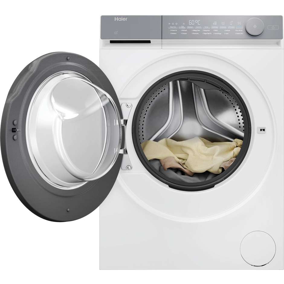 Haier HW100B14367UIT Lavatrice Carica frontale Capacità 10 Kg 1400 Giri/min Classe Colore Bianco