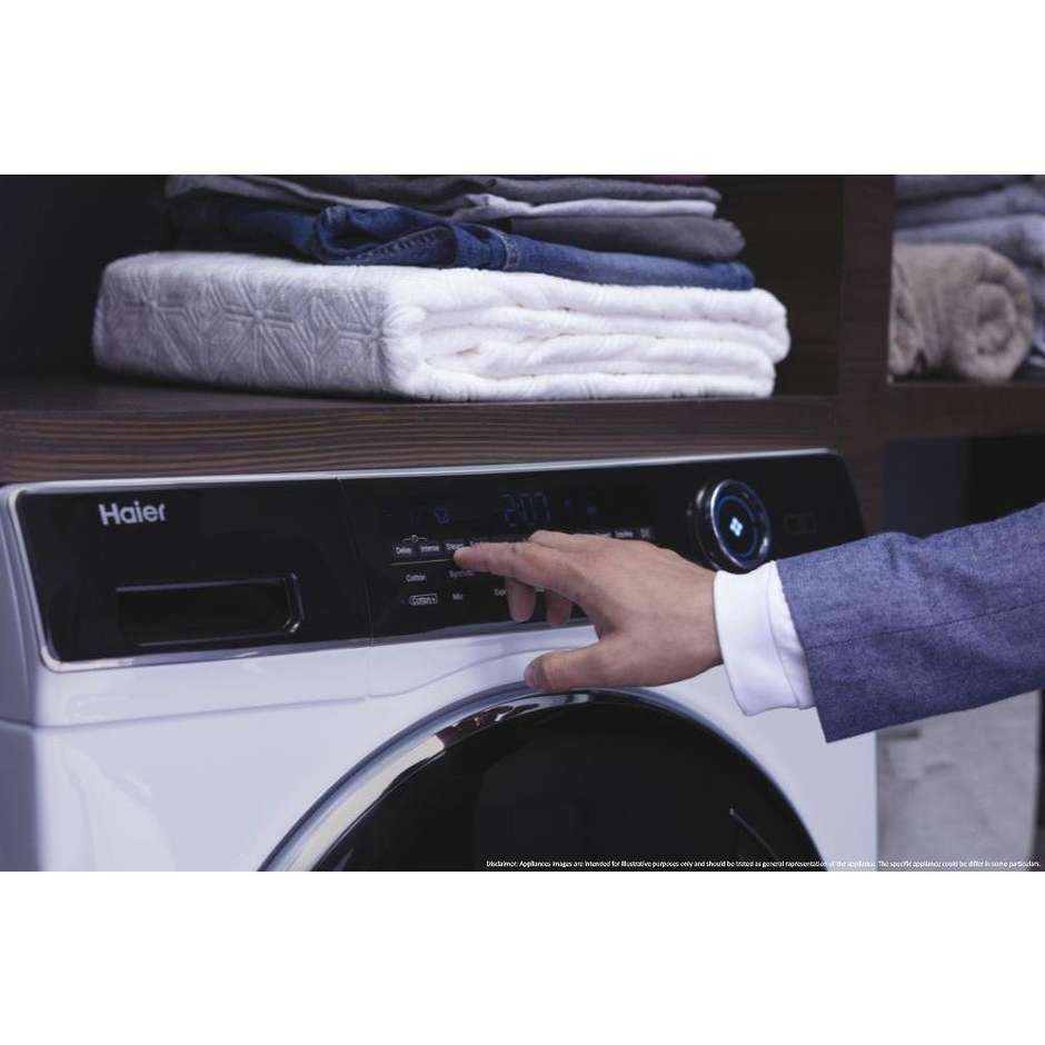 Haier HW150BP14986EIT Lavasciuga 15+5 kg 1400 Giri/min Classe A Nero