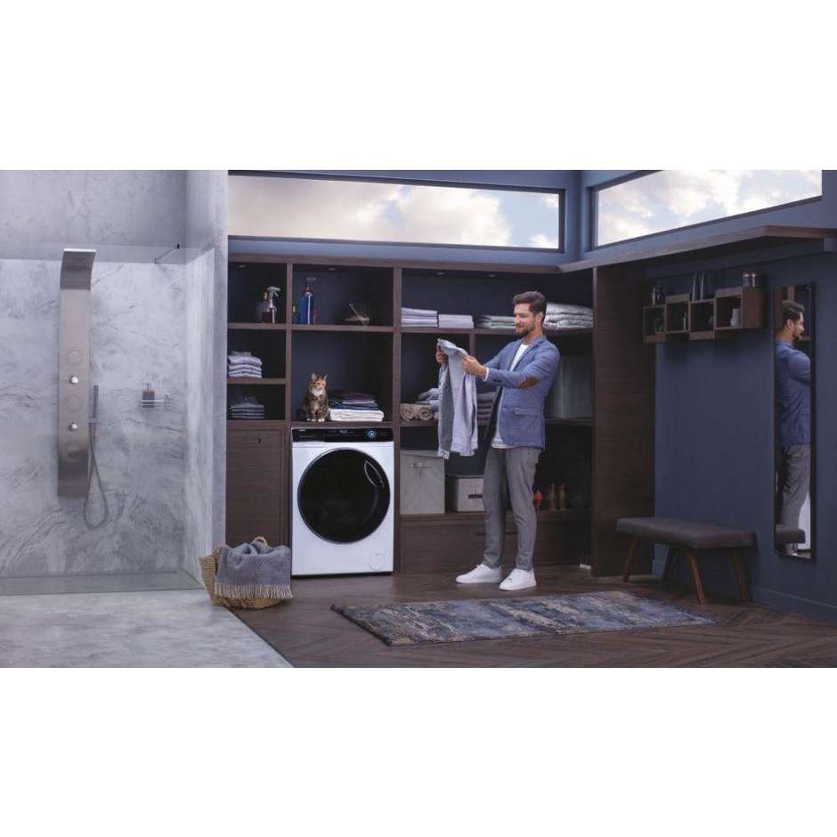 Haier HW150BP14986EIT Lavatrice Carica Frontale Capacità 15 Kg 1400 Giri/min Classe A Colore Bianco