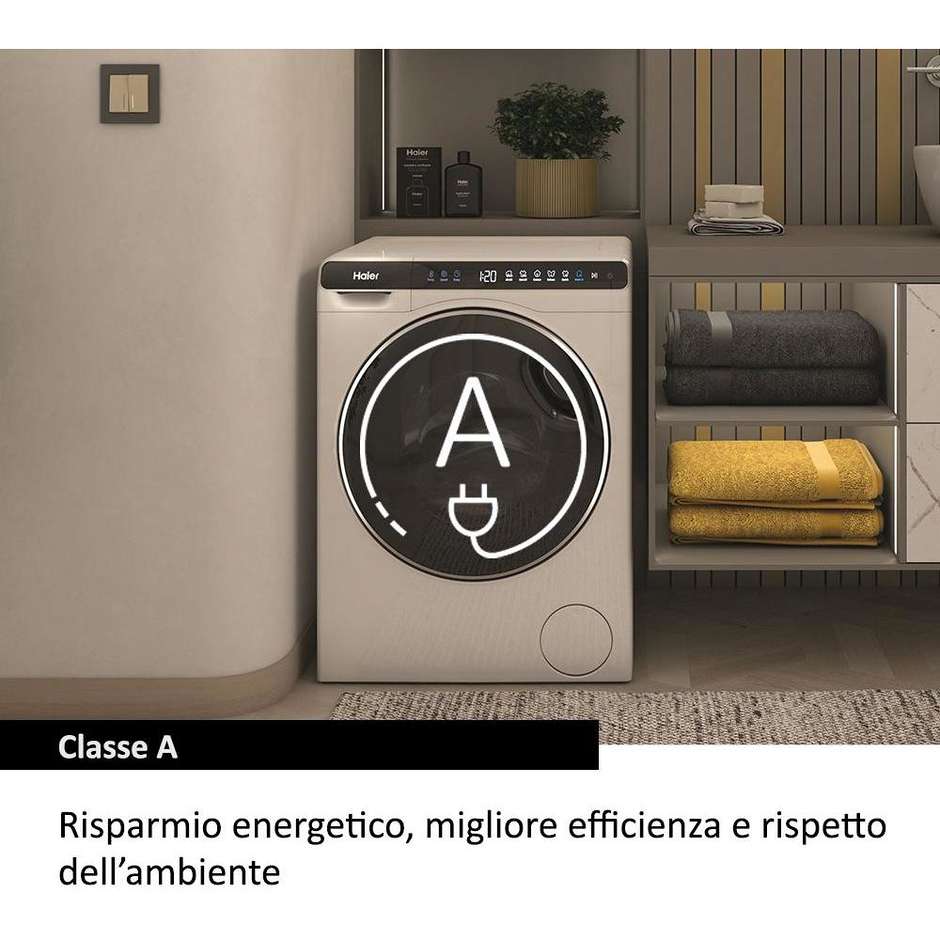 Haier HW50BP1230 Lavatrice Carica frontale Capacita 5 Kg Classe A Colore Bianco