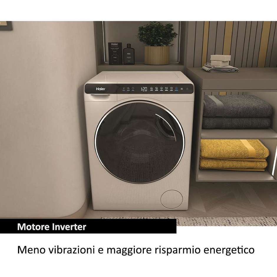 Haier HW50BP1230 Lavatrice Carica frontale Capacita 5 Kg Classe A Colore Bianco