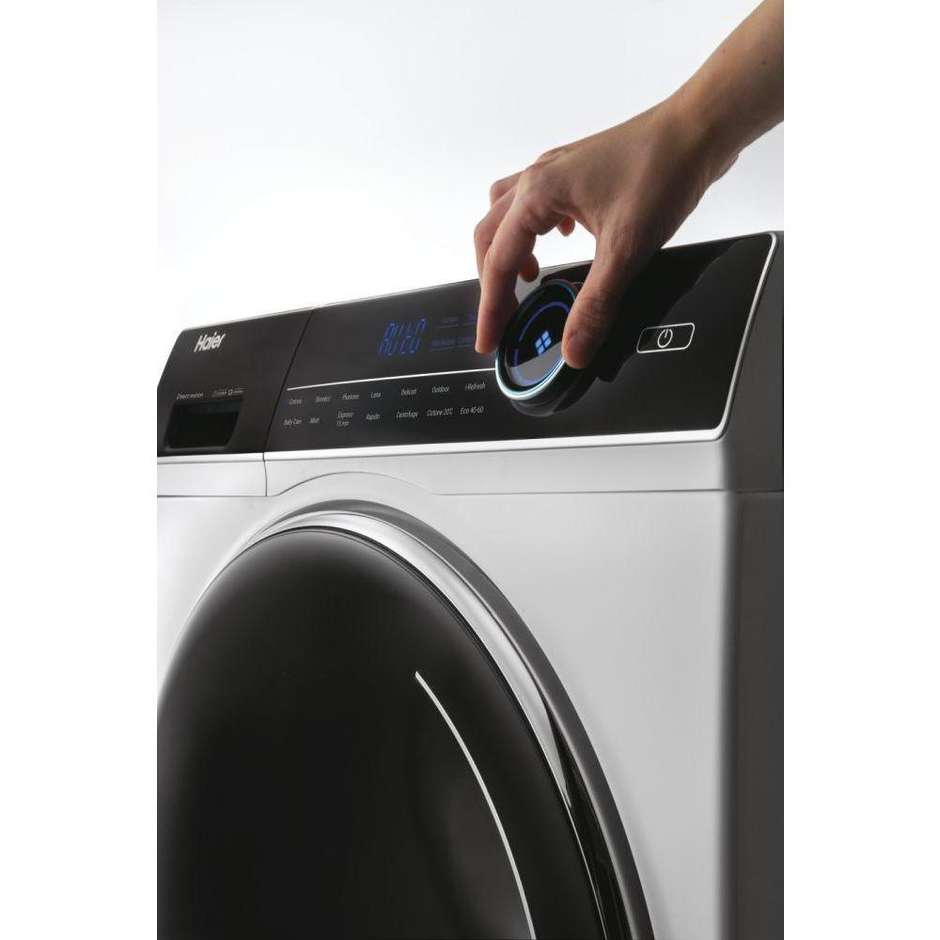 HAIER HW80-B1497 Lavatrice Carica Frontale Slim 40 cm 8 kg 1400 Giri/min Vapore Classe A