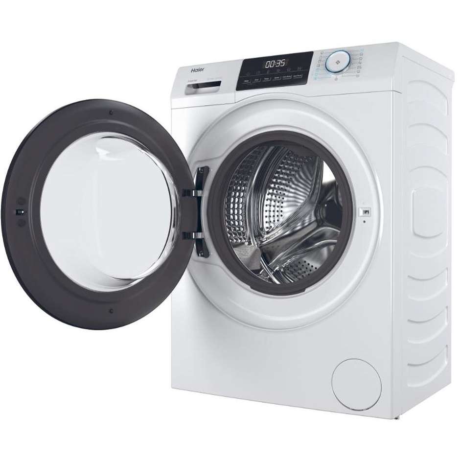 Haier HW80-BP14929A-S Lavatrice Carica frontale Capacita 8 kg 1400 Giri/min Classe A Colore  Bianco