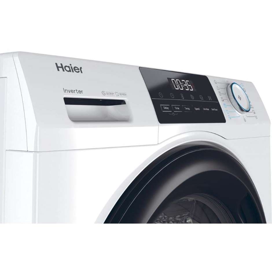 Haier HW80-BP14929A-S Lavatrice Carica frontale Capacita 8 kg 1400 Giri/min Classe A Colore  Bianco