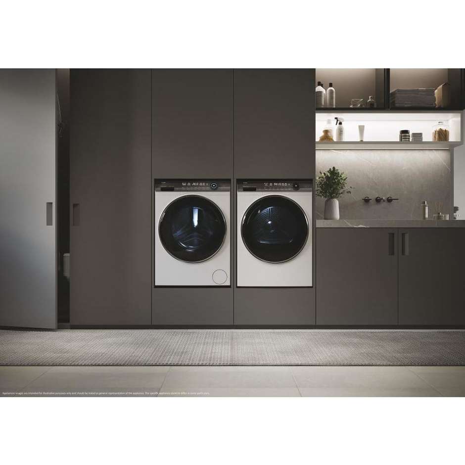 Haier HW80B14979TEUIT Lavatrice Carica frontale Capacita 8 Kg 1400 Giri/min Classe A Colore Bianco