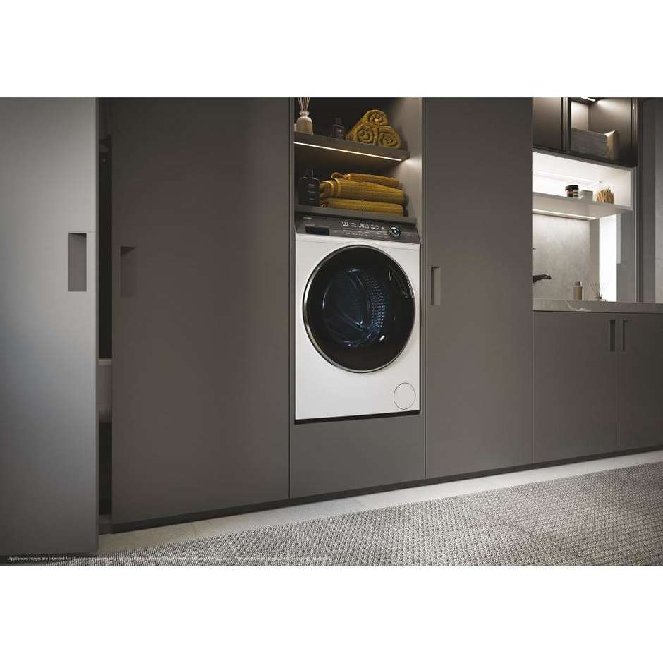 Haier HW80B14979TEUIT Lavatrice Carica frontale Capacità 8 Kg 1400 Giri/min Classe A Colore Bianco