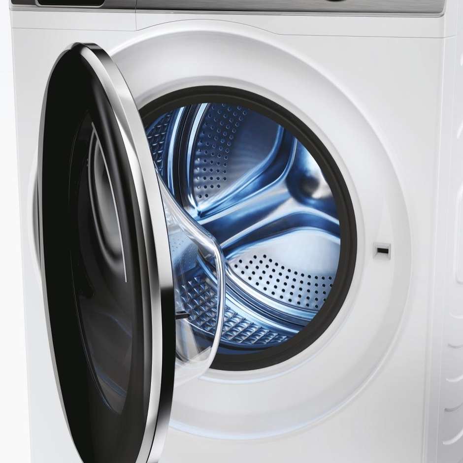 HAIER HW80B14979TEUIT Lavatrice Carica frontale Slim 8 kg 1400 Giri/min Vapore Smart Wi-Fi Classe A