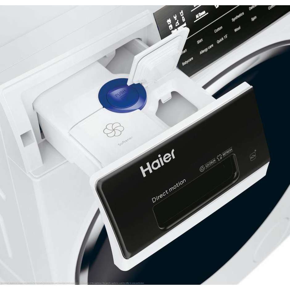 Haier HW90-BD14979EU1 Lavatrice Carica frontale Capacita 9 Kg 1400 Giri/min Classe A Colore Bianco